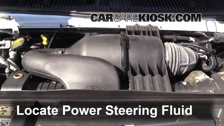 2013 Ford E-350 Super Duty XLT 5.4L V8 FlexFuel Standard Passenger Van Power Steering Fluid
